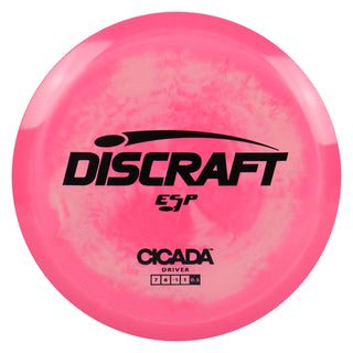 Discraft Disc Golf ESP Cicada Fairway Driver 7/6/-1/1 Light Red/Black 170-172g