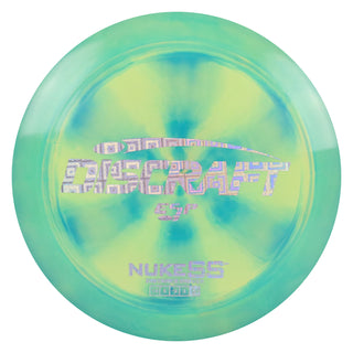 Discraft Disc Golf ESP Nuke SS Distance Driver 13/5/-3/3 Green Yellow/Cubic Prisms 168g