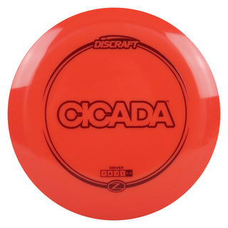 Discraft Disc Golf Z Line Cicada Fairway Driver 7/6/-1/1 Orange/Maroon 167-169g