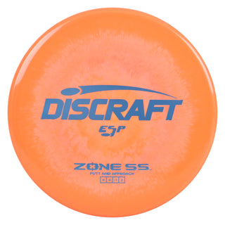 Discraft Disc Golf ESP Zone SS Putt and Approach 4/4/-1/2 Orange/Slate 167-169g