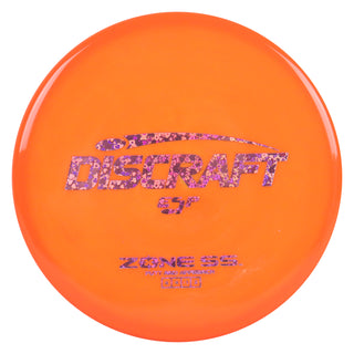 Discraft Disc Golf ESP Zone SS Putt and Approach 4/4/-1/2 Neon Orange/Hearts 173-174g