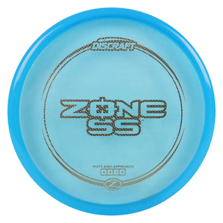 Discraft Disc Golf Z Line Zone SS Putter 4/4/-1/2 Blue/Silver Weave 167-169g