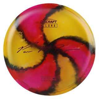 Discraft Disc Golf Paul McBeth Z Line Fly Dye Luna Putter 3/4/0/2 Red X Swirl/Magenta 173-174g