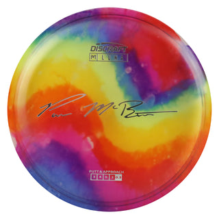 Discraft Disc Golf Paul McBeth Z Line Fly Dye Luna Putter 3/4/0/2 Rainbow/Platinum 173-174g