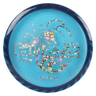 Discraft Disc Golf Fuzed Line Buzzz with Saw Pattern Midrange 5/4/-1/1 Navy with Red Saw/Buzzz Holo 170-172g