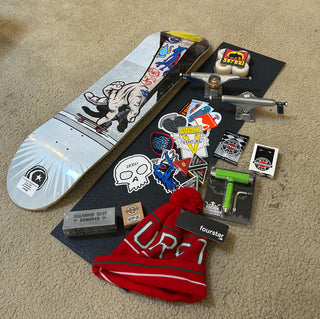 DIY 12 Day Skateboard Advent Calendar (Includes Complete Parts and Accessories)