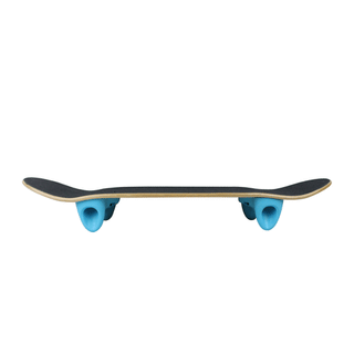Softrucks Practice Complete - 8.0" Stained Green Deck / Blue Trucks