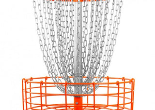 MVP Disc Golf Black Hole Gravity Permanent Basket Red