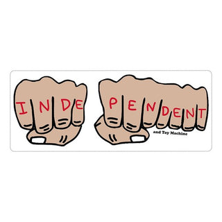 Independent Sticker Toy Machine Logo 3-Pack