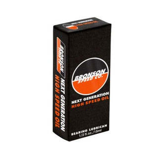 Bronson Speed Co Skateboard Bearing Lube Next Generation High Speed Oil 1/2oz