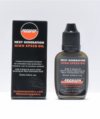 Bronson Speed Co Skateboard Bearing Lube Next Generation High Speed Oil 1/2oz