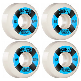 Independent Trucks 169 (9.125"), Bones 100's 53mm V5 #4 White Wheels/Bearings/Hardware