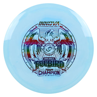 Innova Disc Golf Team Champion Series Vaino Makela Star Teebird 7/5/0/2 Sky Blue/Rainbow 173 grams