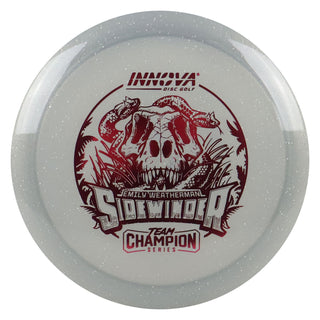 Innova Disc Golf Team Champion Series Emily Weatherman Moondust Champion Sidewinder 9/5/-3/1 Grey/Maroon 170 grams