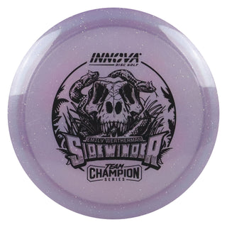 Innova Disc Golf Team Champion Series Emily Weatherman Moondust Champion Sidewinder 9/5/-3/1 Purple/Black 171 grams