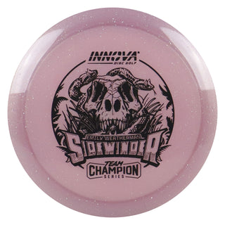 Innova Disc Golf Team Champion Series Emily Weatherman Moondust Champion Sidewinder 9/5/-3/1 Pink/Black 171 grams