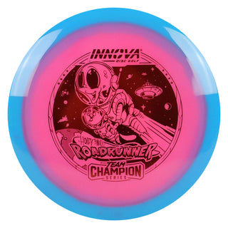 Innova Disc Golf Team Champion Series Holly Finley Halo Champion Roadrunner 9/5/-4/1 Blue Pink/Maroon 170 grams