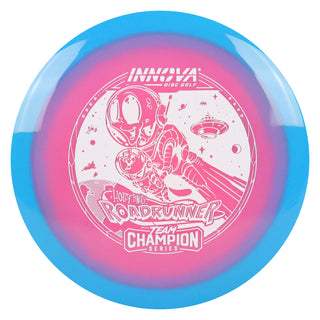 Innova Disc Golf Team Champion Series Holly Finley Halo Champion Roadrunner 9/5/-4/1 Blue Pink/White 170 grams
