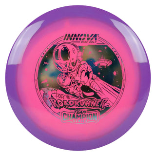Innova Disc Golf Team Champion Series Holly Finley Halo Champion Roadrunner 9/5/-4/1 Purple Pink/Blue Metallic 172 grams