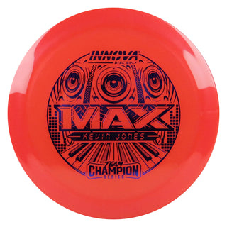 Innova Disc Golf Team Champion Series Kevin Jones Luster Champion Max 11/3/0/5 Red/Indigo 173 grams