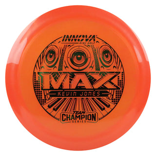 Innova Disc Golf Team Champion Series Kevin Jones Luster Champion Max 11/3/0/5 Orange/Green 173 grams