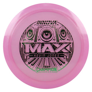 Innova Disc Golf Team Champion Series Kevin Jones Luster Champion Max 11/3/0/5 Pink/Green 173 grams