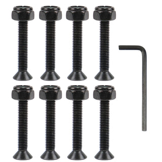 Dime Bag Skateboard Mounting Hardware 1" Allen Nuts and Bolts with Wrench