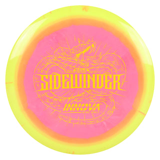 Innova Disc Golf Halo Star Sidewinder Fairway Driver 9/5/-3/1 Yellow Pink/Yellow 161 grams