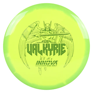 Innova Disc Golf Halo Star Valkyrie Fairway Driver 9/4/-2/2 Green Yellow/Olive 172 grams