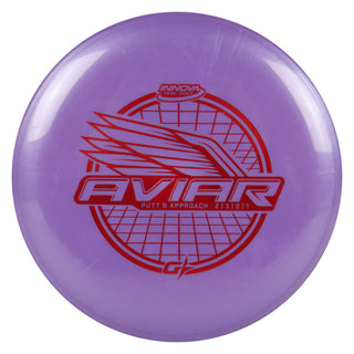 Innova Disc Golf GStar Aviar Putter Putting Disc 2/3/0/1 Purple/Red 173 grams
