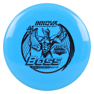 Innova Disc Golf Star Boss Distance Driver 13/5/-1/3 Blue/Black 170 grams