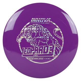 Innova Disc Golf Star Leopard3 Fairway Driver 7/5/-2/1 Purple/Holo 167 grams