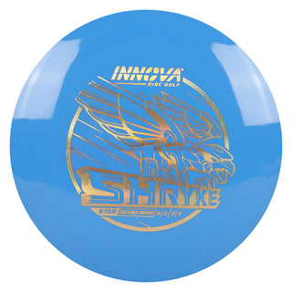 Innova Disc Golf Star Shryke Distance Driver 13/6/-2/2 Blue/Gold Holo 172 grams