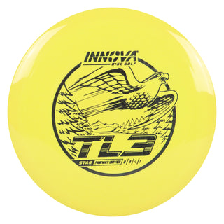 Innova Disc Golf Star TL3 Fairway Driver 8/4/-1/1 Yellow/Black Prisms 171 grams