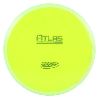 Innova Disc Golf Star Overmold Atlas Midrange 5/4/0/1 DayGlo Lime/Olive 175 grams