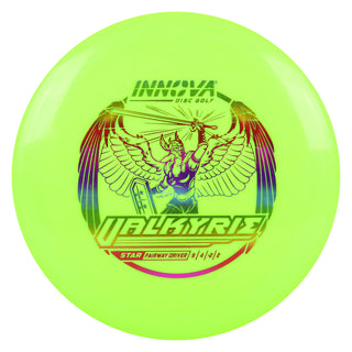 Innova Disc Golf Star Valkyrie Fairway Driver 9/4/-2/2 Green/Rainbow 173 grams
