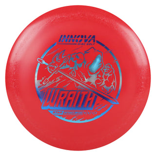 Innova Disc Golf Star Wraith Distance Driver 11/5/-1/3 Red/Blue Metallic 149 grams