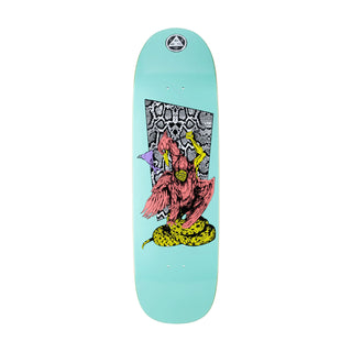 Welcome Skateboard Deck Twenty Eyes on Boline Teal 9.25" x 33"