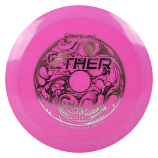 Gateway Disc Golf NXT Ether Distance Driver 12/6/-1/2 Pink/Silver 174 grams