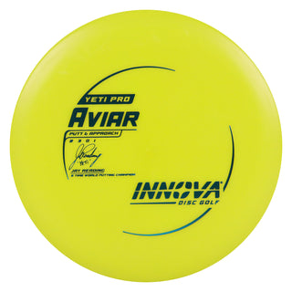 Innova Disc Golf Pro Yeti Aviar Putter 2/3/0/1 Yellow/Turquoise 170 grams