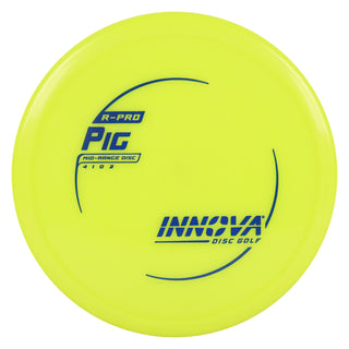 Innova Disc Golf R-Pro Pig Putter 3/1/0/3 Yellow/Navy 175 grams