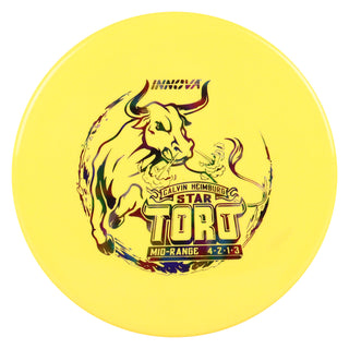 Innova Disc Golf Star Toro Midrange Disc 4/2/1/3 Yellow/Jellybean 172 grams
