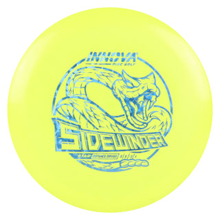 Innova Disc Golf Star Sidewinder Fairway Driver 9/5/-3/1 Yellow/Blue Shatter 168 grams