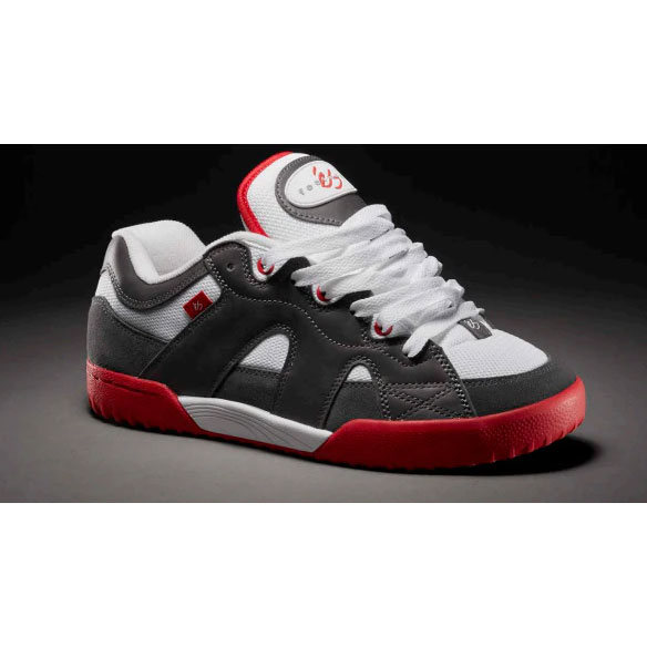 ES Skateboard Shoes One Nine Grey/White/Red – TGM Skateboards