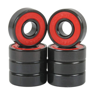 Skateboard Hardware Refresh Kit - Bearings, Risers, 1" Hardware, Nuts