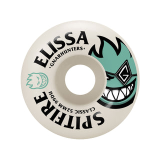 Spitfire Skateboard Wheels 52mm 99A Elissa Steamer Gnarhunters