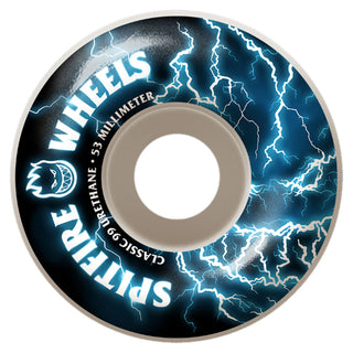 Spitfire Skateboard Wheels 53mm 99A Firebolt White