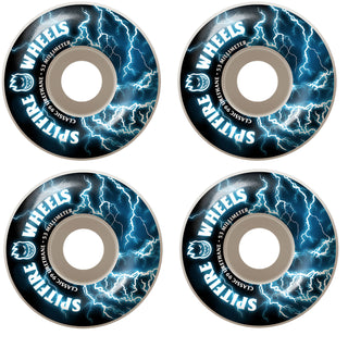 Spitfire Skateboard Wheels 53mm 99A Firebolt White