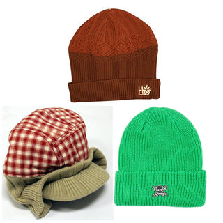Back to School Beanies 3-Pack (FOURSTAR, GLOBE, HABITAT)