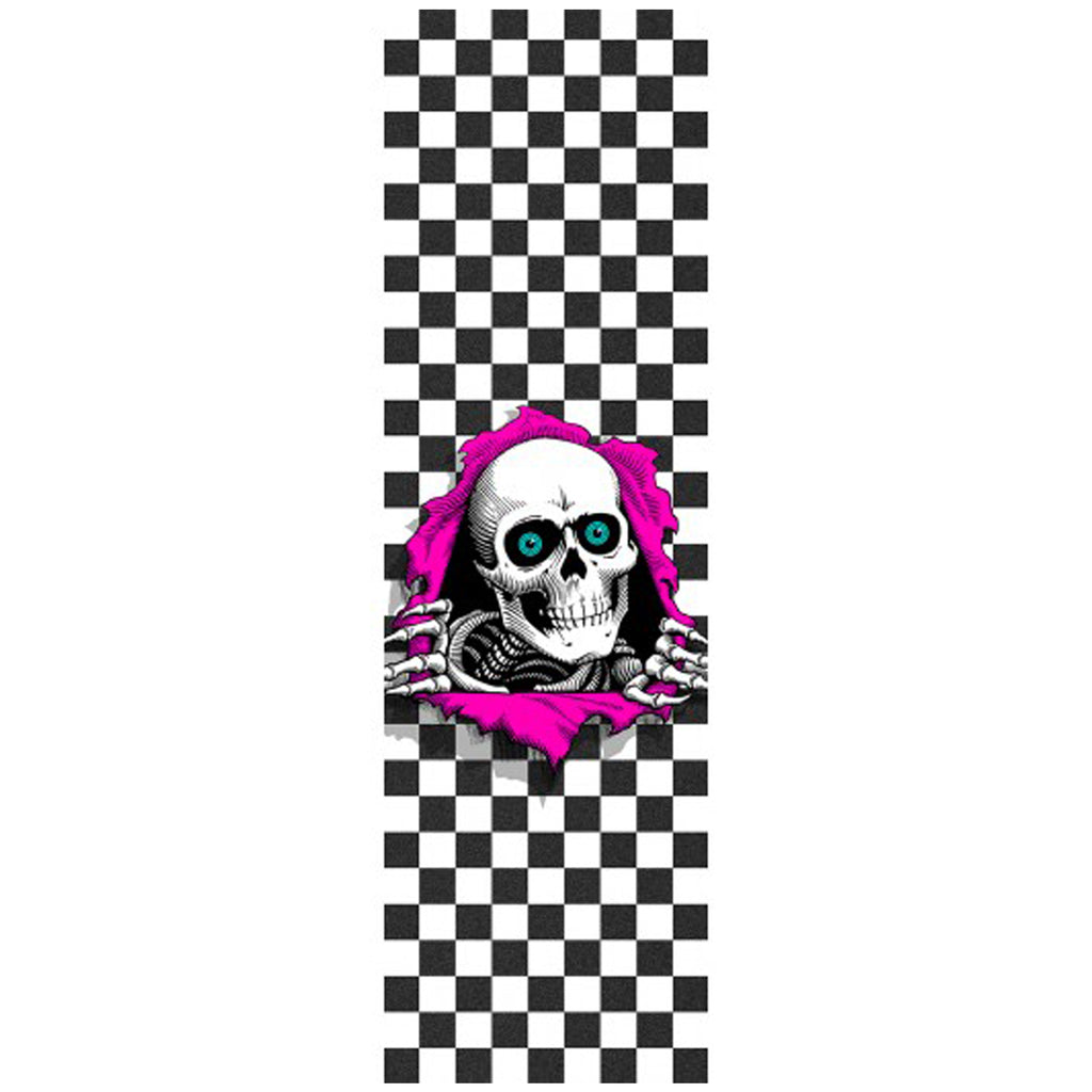 Powell Peralta Grip Ripper Checker White 10.5